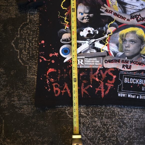 Chucky child's play all over tee - Picture 7 of 8